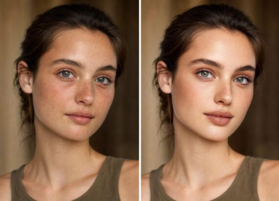 AI Photo Retouching
