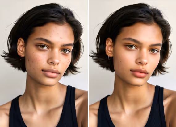 AI Photo Retouching